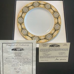 WHITE HOUSE DESSERT COLLECTION JAMES MADISON WOODMERE CHINA
